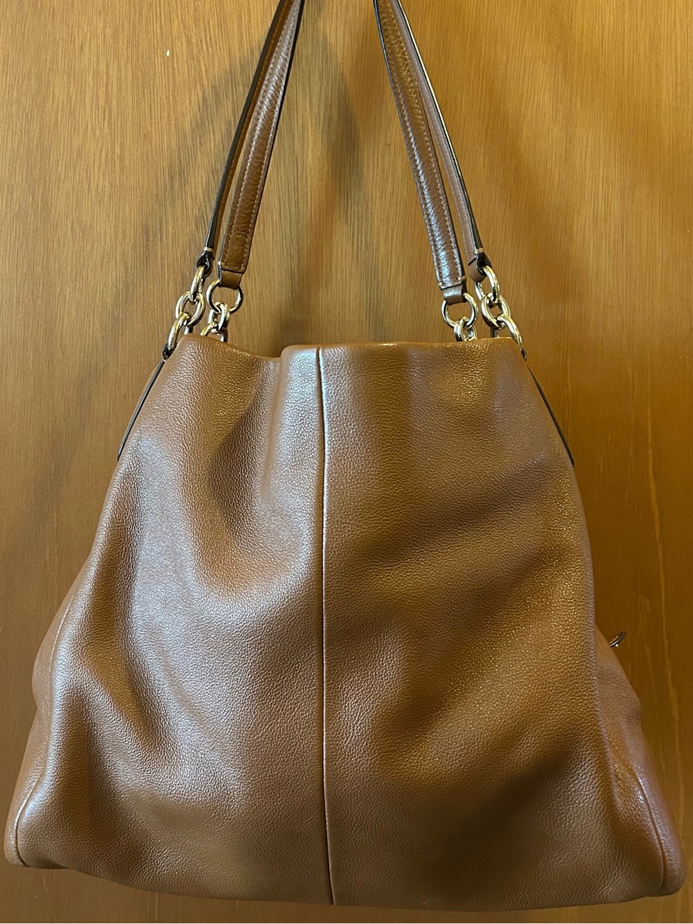 Coach Madison Phoebe Pebbled Leather Shoulder Bag F35723